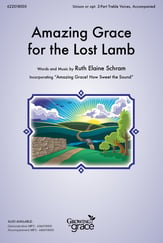 Amazing Grace for the Lost Lamb Unison/Two-Part choral sheet music cover
